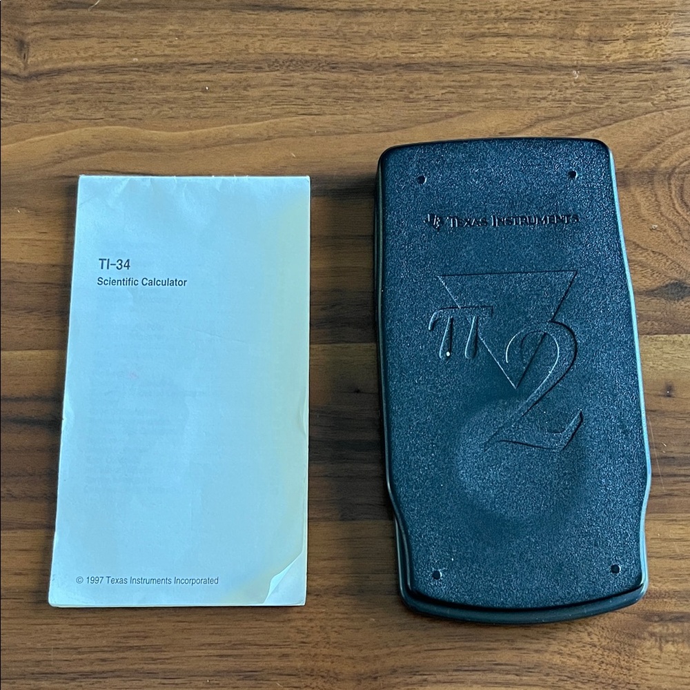 Texas Instruments TI-34 Scientific Calculator 1997